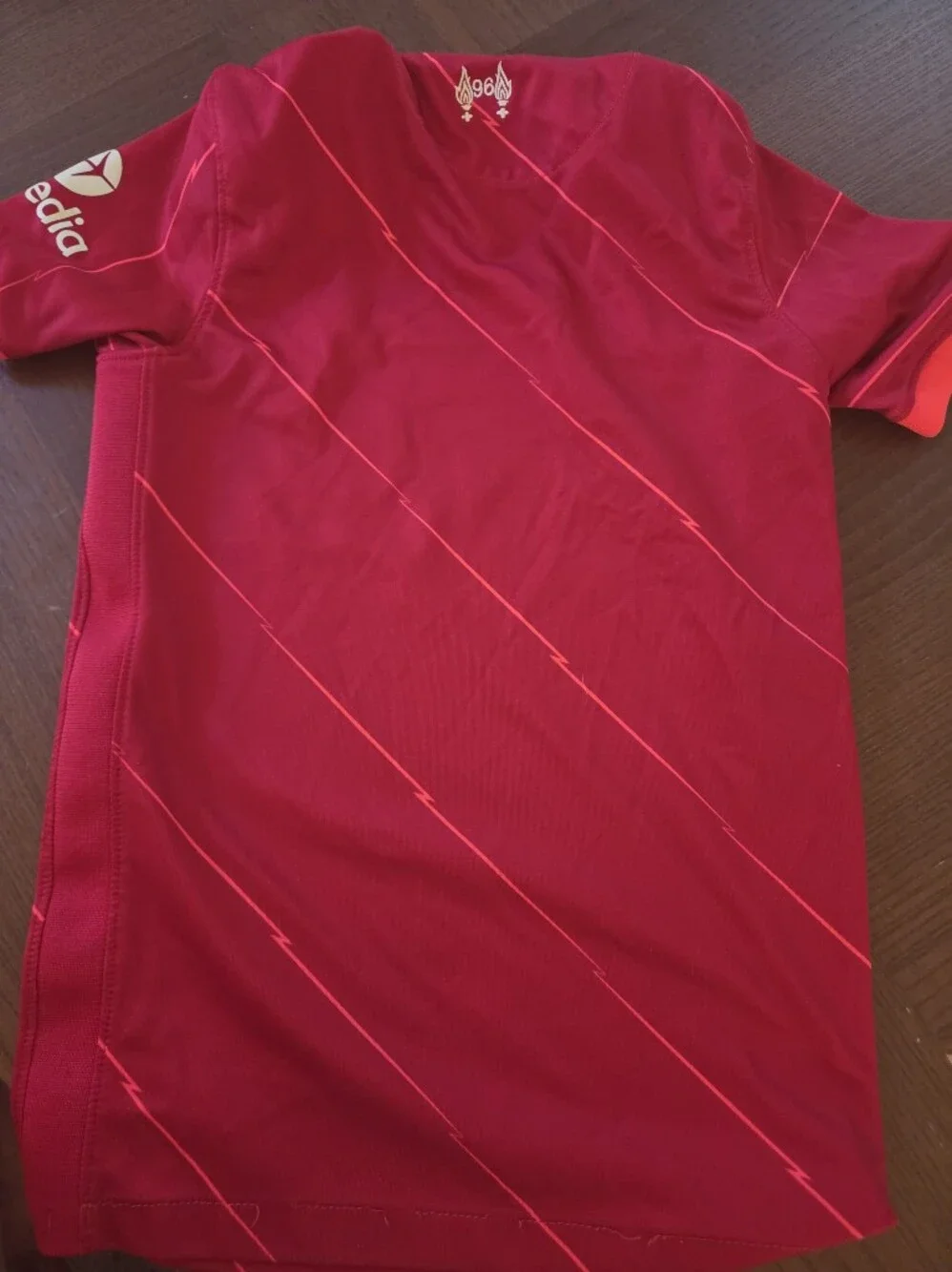 Liverpool FC Red Nike Home Jersey with Standard Chartered Logo